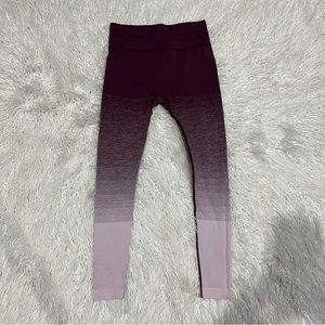 Forever 21 Purple Ombré gradient leggings